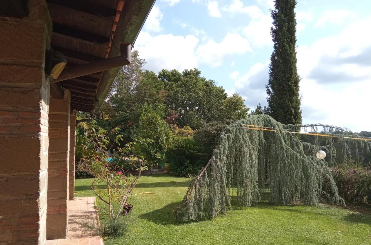 Villa Con Piscina Canale Monterano Zewnętrze zdjęcie